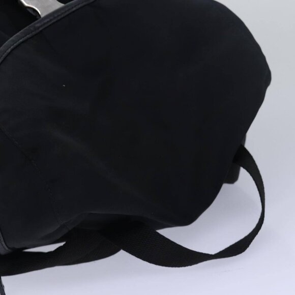 PRADA Backpack Nylon Black Auth ki4596 - Picture 6 of 16